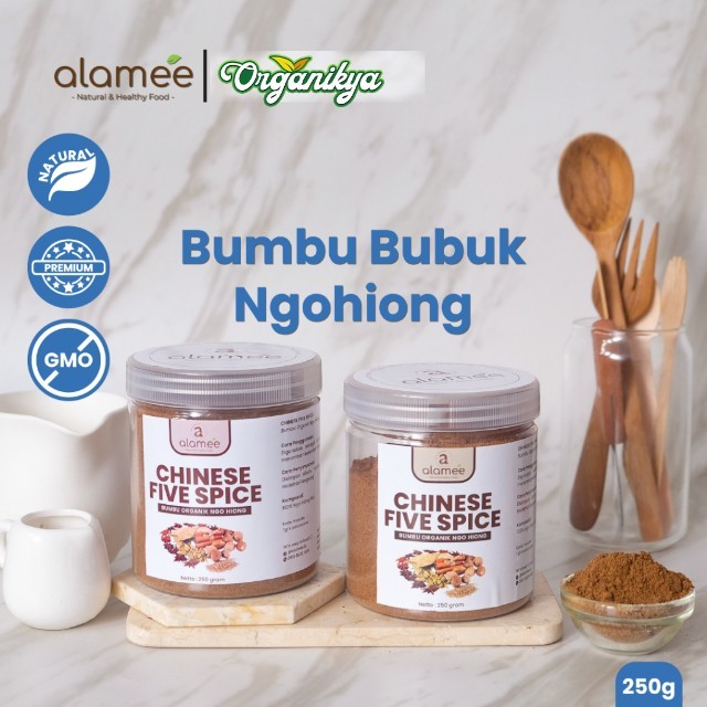 

Ngohiong Seasoning Powder Bubuk Ngo Hiong Bumbu Masak Chinese Five Spice Murni Asli Dapur Organik organikya