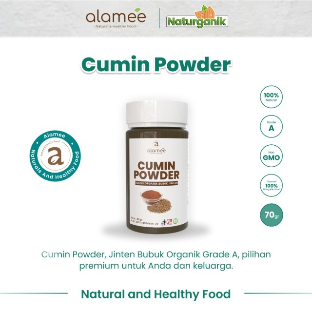

ALAMEE Jintan bubuk Seasoning Cumin Powder Bumbu Dapur Jinten Ground Caraway Seasoning Tabur Naturganik