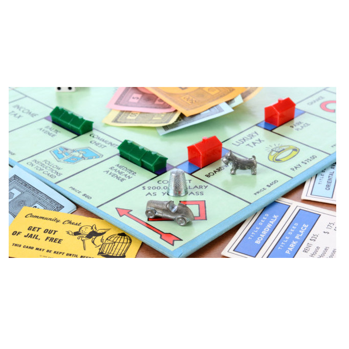 Mainan Papan Board Game Internasional Set 5 Dalam 1 Monopoli Catur Ular Tangga