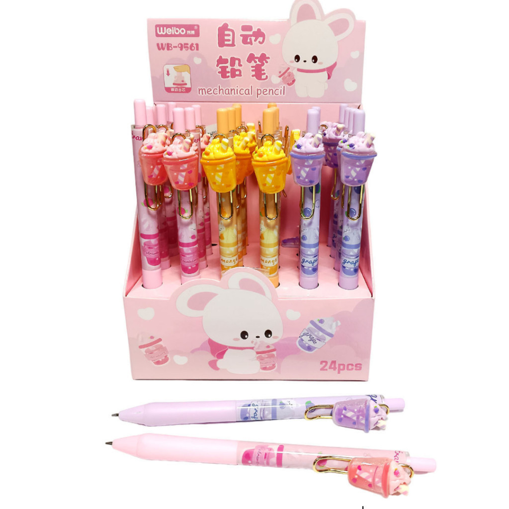 

Weibo Push Pencil Pensil Mekanik Motif Karakter Lucu