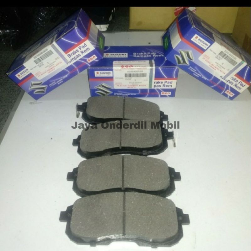 Brake pad / Kampas rem depan x-over sx4, Neo Baleno Quality Grade OEM Suzuki