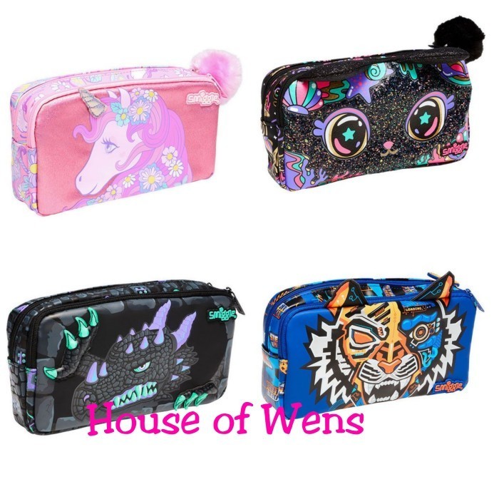 

SMIGGLE HEY THERE CHARACTER PENCIL CASE ORIGINAL - TEMPAT PENSIL