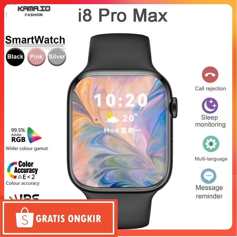 Jam Kekinian / [COD]  Watch XS8 Pro ORI 1.92 Inci Layar Sentuh 45 Mm Layar Penuh Jam Tangan Pintar T