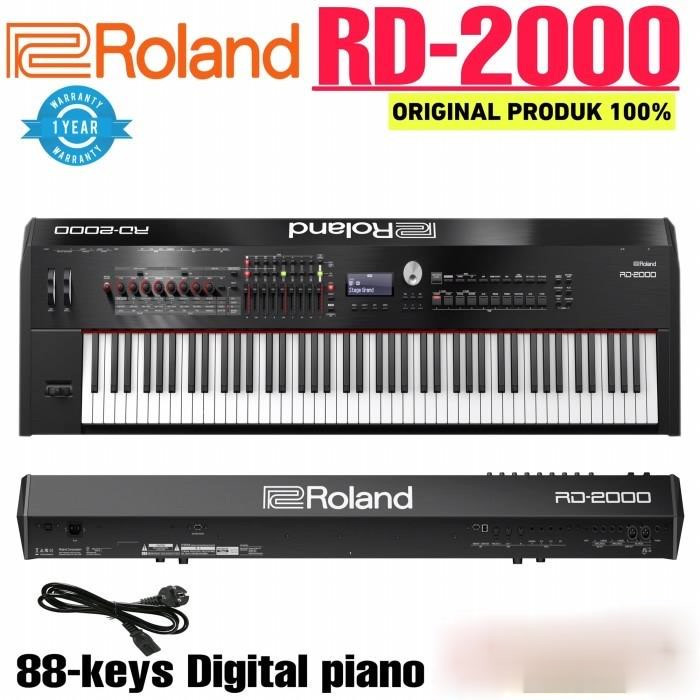 Digital Piano Roland RD 2000 88keys Stage Piano Roland RD-2000