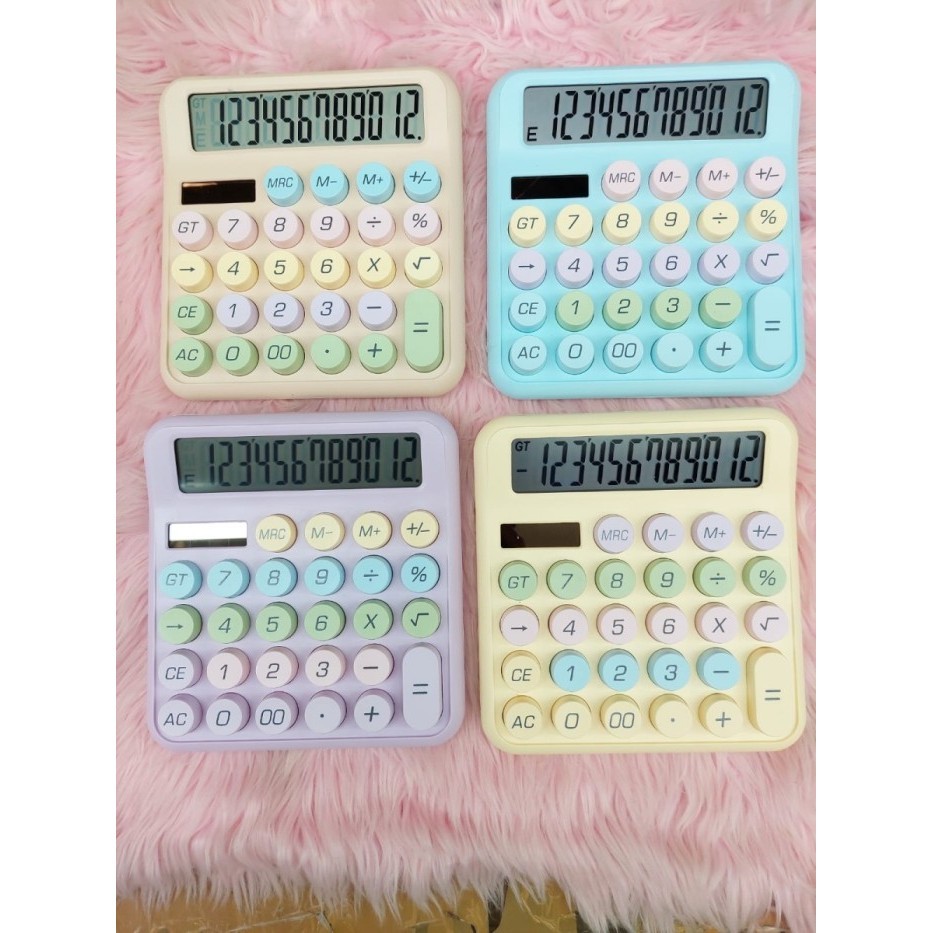

Kalkulator Rainbow Kincizen KC-2208 - Calculator Pastel Tombol Fancy - ORANGE