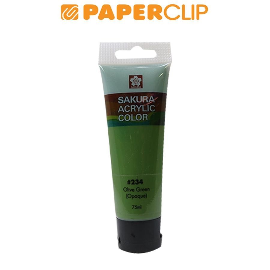 

ACRYLIC SAKURA 75ML XAC75-234 OLIVE GREEN