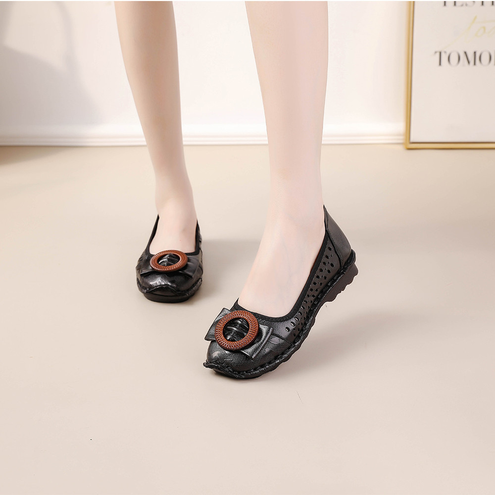 Clarks new pita Sepatu  woman clarks flat wanita kulit asli Sepatu Wanita / melati Clarks