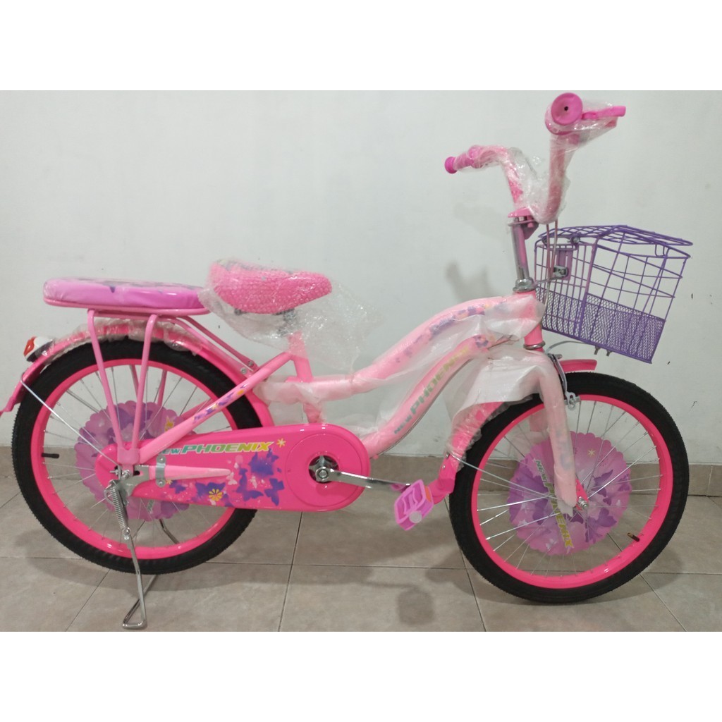 Sepeda Mini 20 New Phoenix Warna Pink