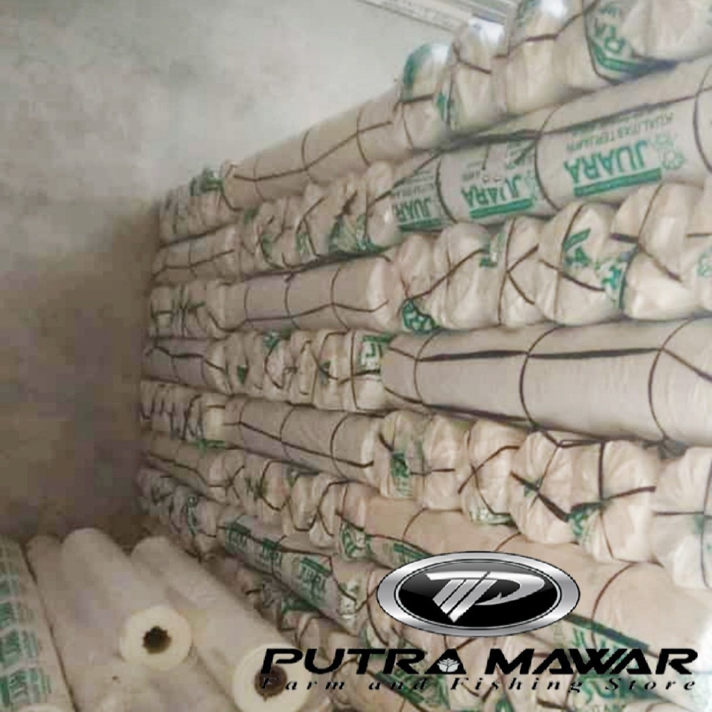 Plastik Atap Tanaman 1roll (125m) Uv 4 Ultraviolet Rumah Hidroponik Green House Lebar 4 Meter Tebal 