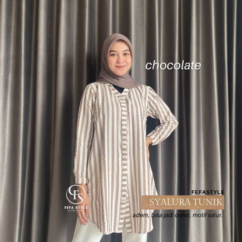 FEFA STYLE - SYALURA TUNIK SALUR