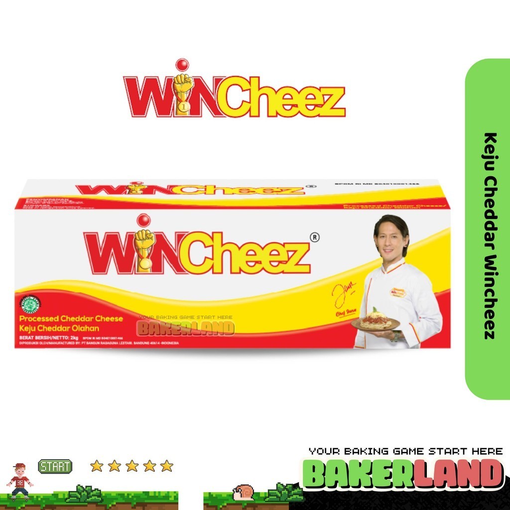 

Wincheez Keju Cheddar 2 Kg / Keju Cheddar 2 kg / Keju Winchez 2 kg