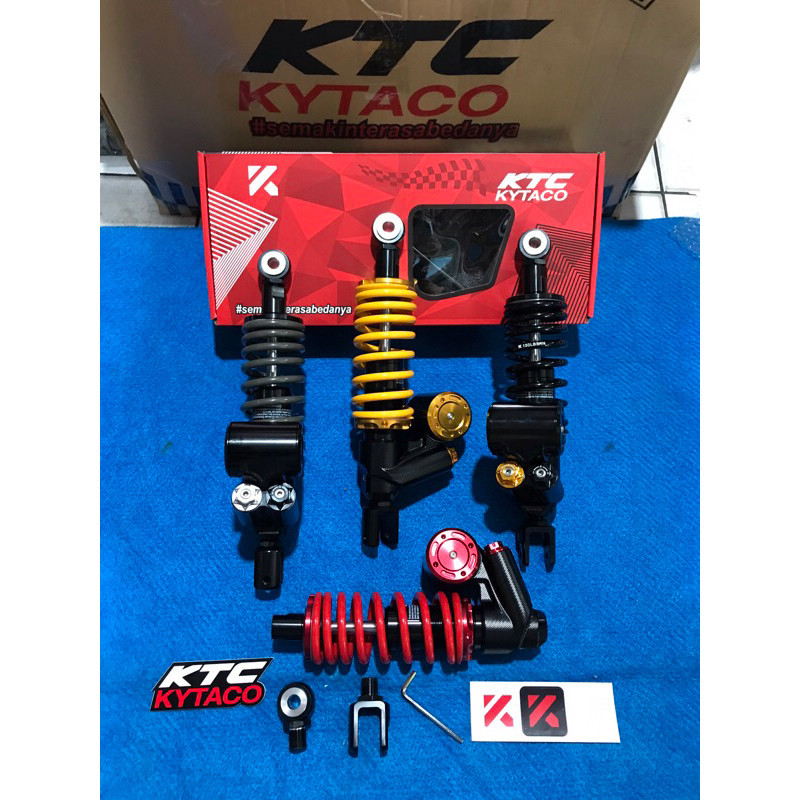 shock ktc kytaco luna x2 310-320mm shock ktc kytaco tabung bawah shock ktc kytaco tabung atas shock 