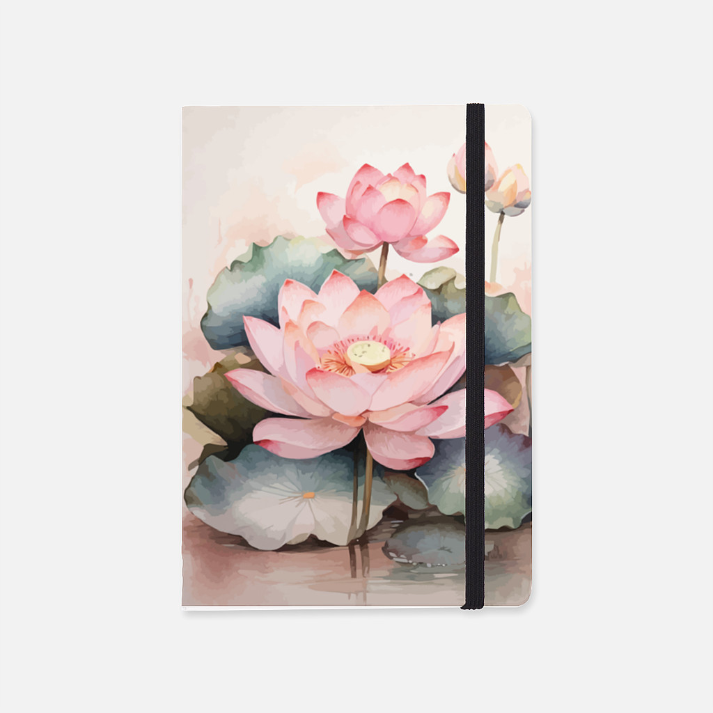 

Jurnal Aesthetic Notebook Buku Tulis Catatan A5 - Flowers Series