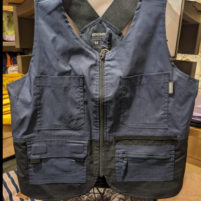 EIGER VEST WANITA RIDING WS HARLOW UTILITY VEST - NAVY