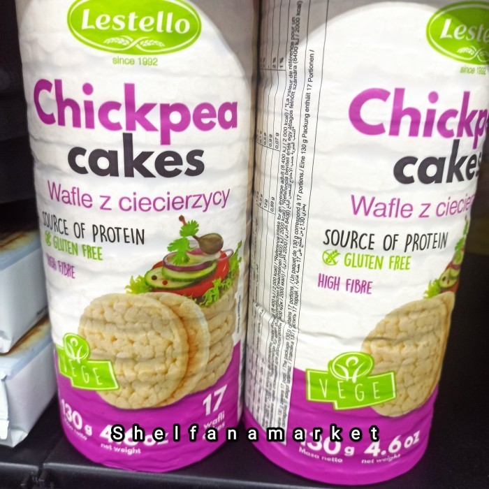 

Lestello Chickpea Cakes Source Of Protein High Fibre - Lentil Cakes
