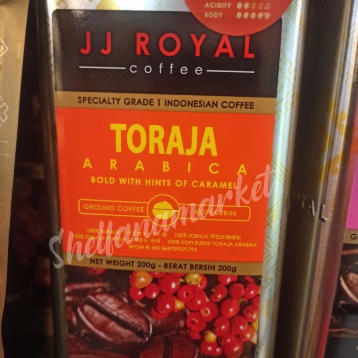 

JJ Royal Coffee Toraja Arabica Specialty Grade