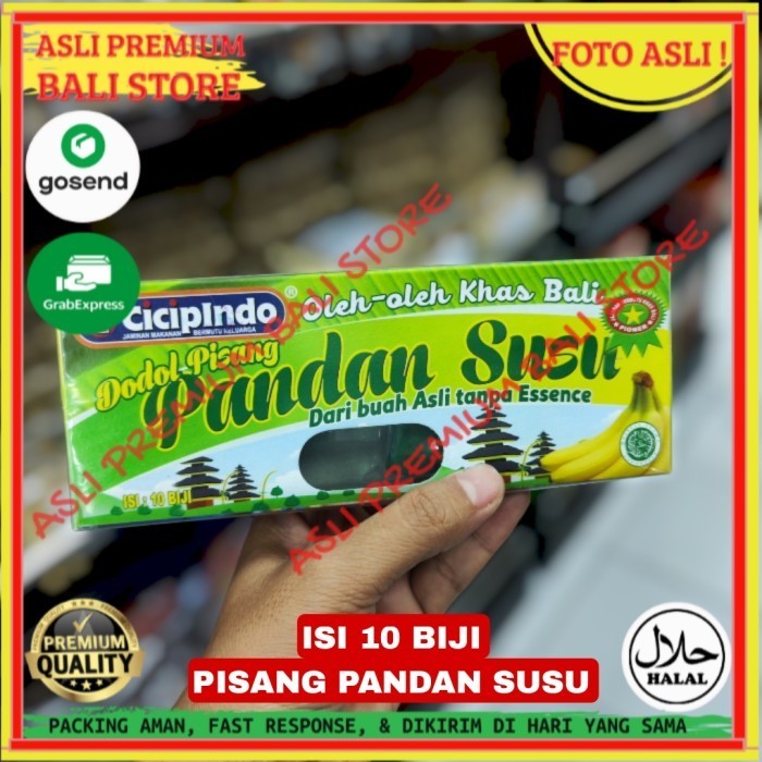 

OLEH OLEH MAKANAN CEMILAN CAMILAN SNACK KULINER KHAS ASLI ORI ORIGINAL BALI SNACK KUE DODOL PISANG PANDAN SUSU