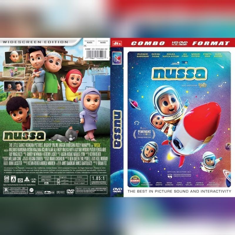 Kaset Film Animasi NUSSA THE MOVIE - 2022 - HD