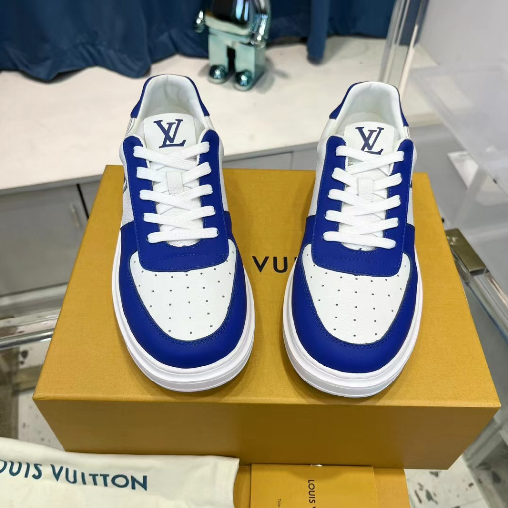 Original 2024 LV/Louis Vuitton 2023 New Little White Shoe Casual Sports Men's Shoe