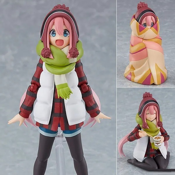 Figure Yuru Camp - Figma 519-DX Nadeshiko Kagamihara DX Edition