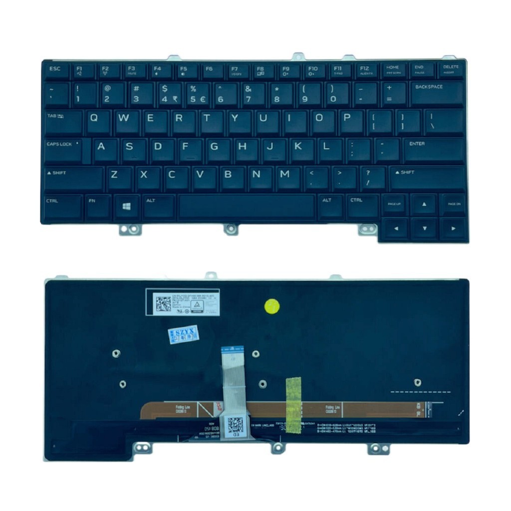 PREORDER New US Laptop Backlit Keyboard For Dell Alienware 13 R3 15 R3 15 R4 Notebook PC Replacement