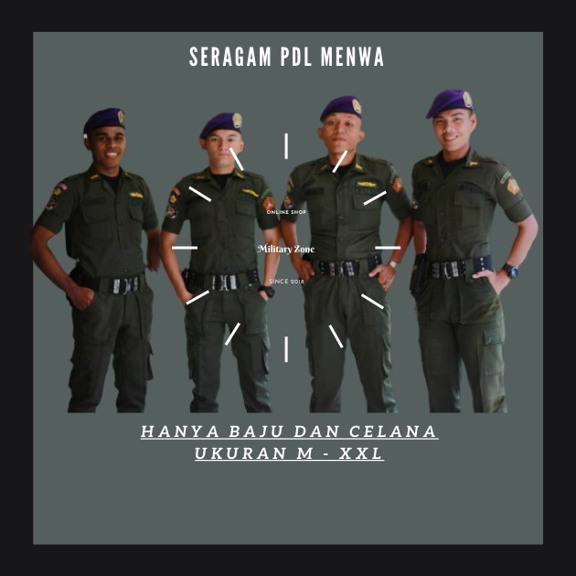 COD  GROSIR BAJU SETELAN SERAGAM PDL MENWA RESIMEN MAHASISWA HIJAU DRILL LAPANGAN TACTICAL MURAH