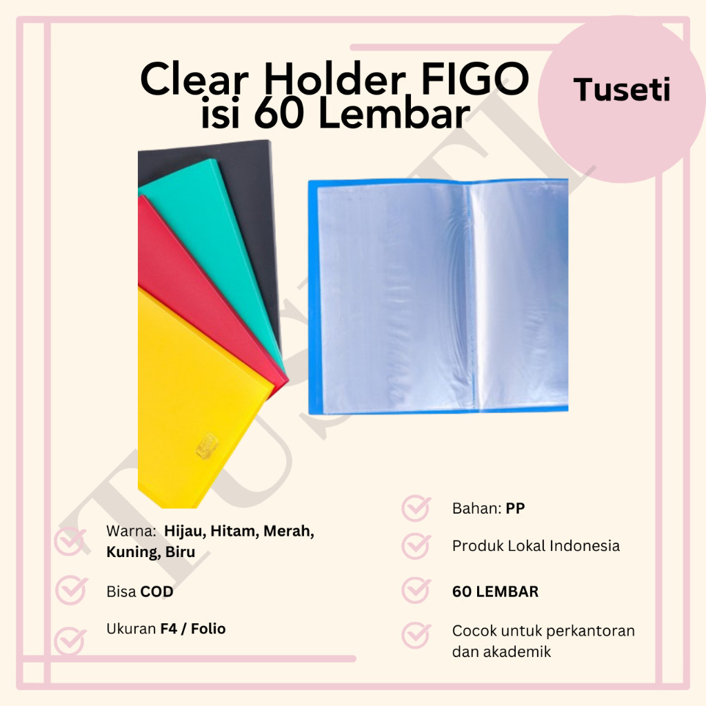 

Clear Holder isi 60 (ada harga grosir)