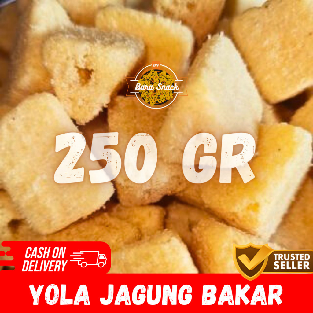 

[ 250gr ] Stik Yola Momogi Jagung Bakar Segitiga / Camilan Snack Kiloan Murah