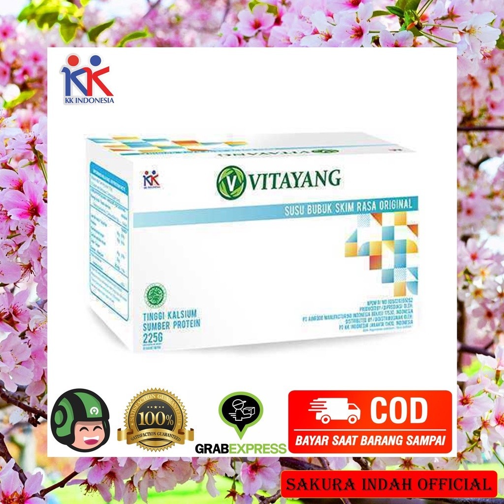 

Vitayang Susu Skim Bubuk KK Indonesia Original Membantu Tubuh Melawan Infeksi Bakteri Virus Dan Kuman