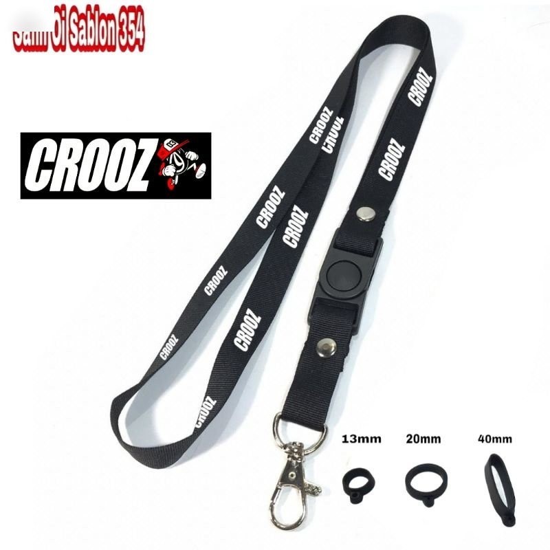

TALI LANYARD CROOZ LANYARD DISTRO PREMIUM GANTUNGAN KUNCI/GANTUNGAN ID CARD/gantungan hp murah Best seller COD