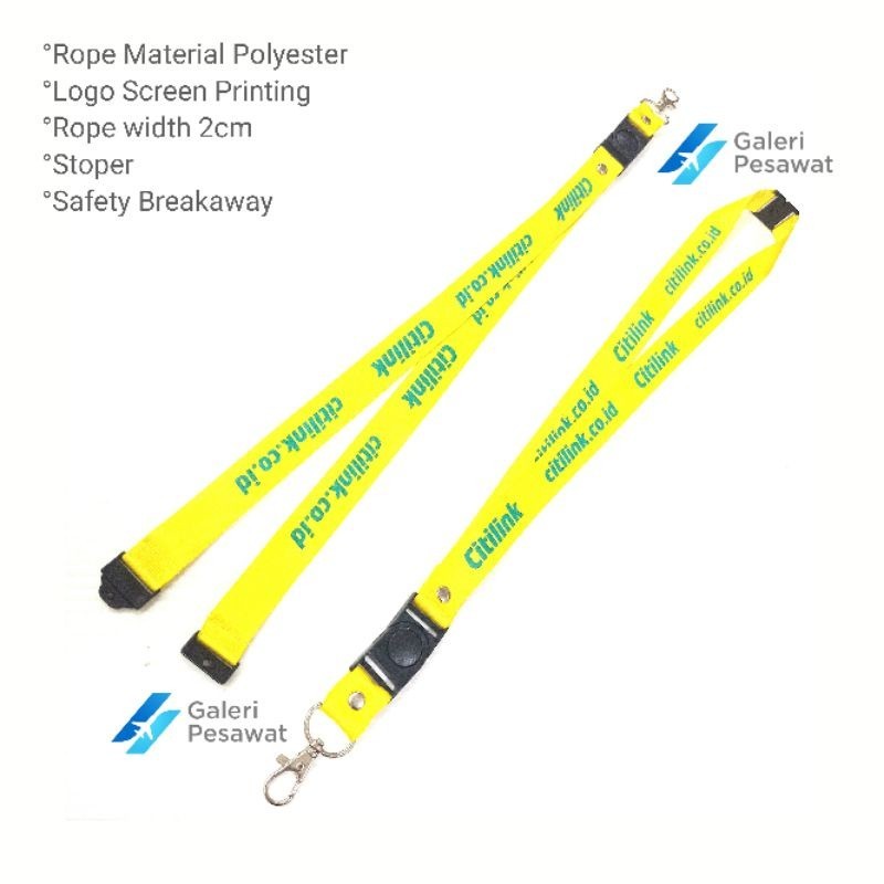 

Lanyard/Tali Gantungan ID Card CITILINK