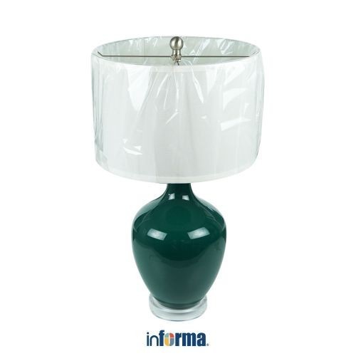 INFORMA CELIN LAMPU MEJA KACA - HIJAU / PINK