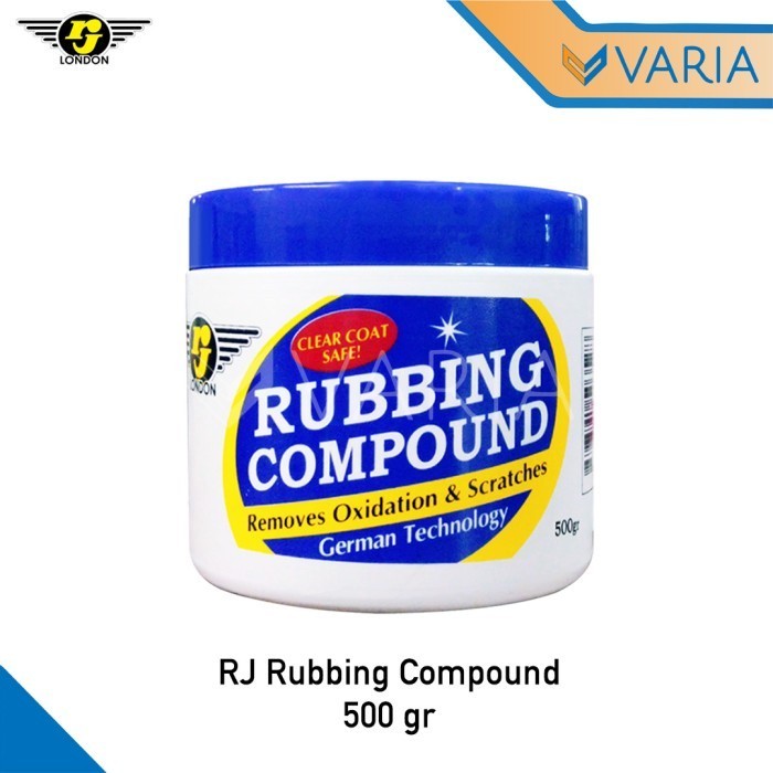 RJ London Rubbing Compound 500 gr Pengkilap Poles Cat Body Mobil Motor