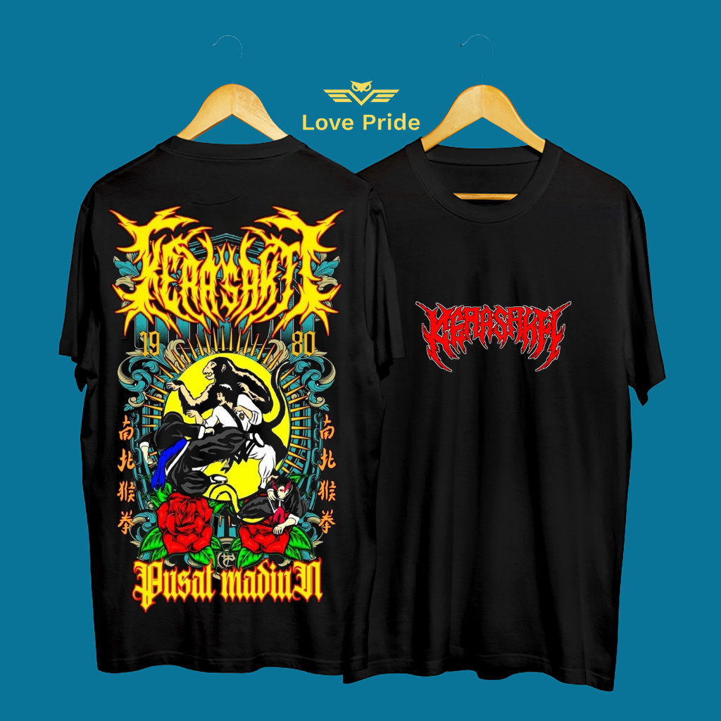 Kaos Tshirt Baju Distro Pencak Silat IKSPI Kera Sakti 1980 Pusat Madiuen Premium Terbaru