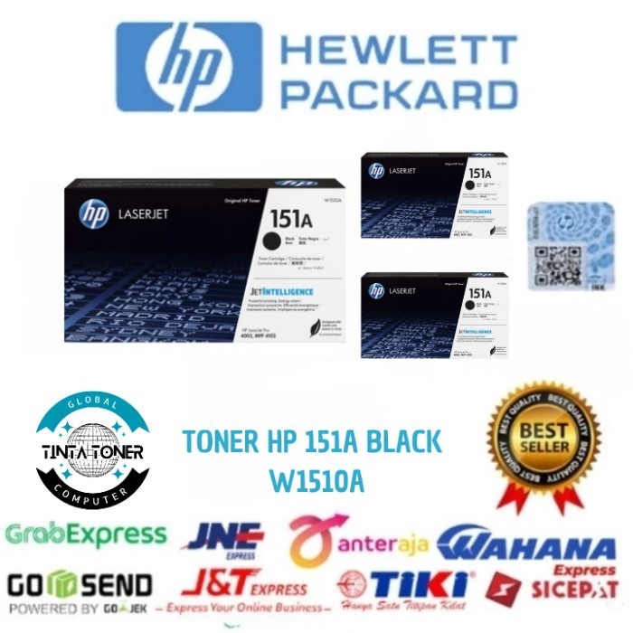 TONER CARTRIDGE HP 151A BLACK ORIGINAL W1510A