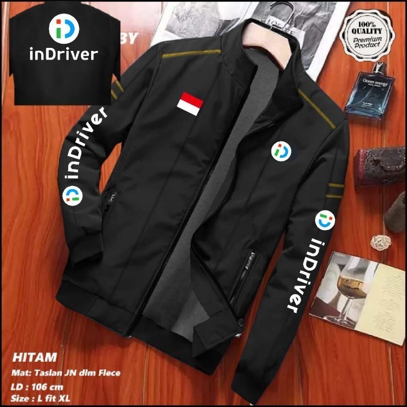 JAKET INDRIVER / JAKET PRIA RESLETING TEBAL DRIVER INDRIVER