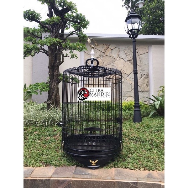 Sangkar Kandang Burung Murai No 2 Radja Black Jack Bahan Jati Original Asli