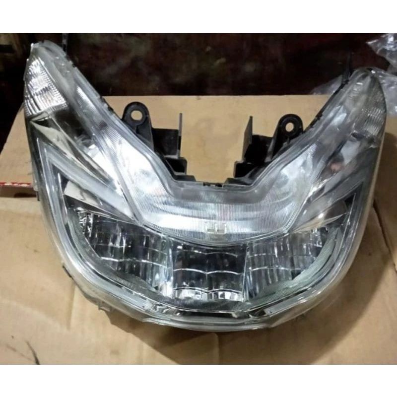 PROMO BULAN MEI PROMO SPESIAL LIGHT ASSY FRONT PCX 150 LED CBU VIETNAM LAMPU DEPAN PCX 150 LED CBU V