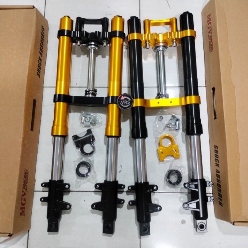 shock depan VIXION USD VIXION upside down MGV racing Yamaha Vixion old Vixion new original harga gro
