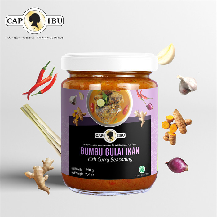 

New Promo-[sukron_86] Bumbu Gulai Ikan Cap Ibu - 210 gram