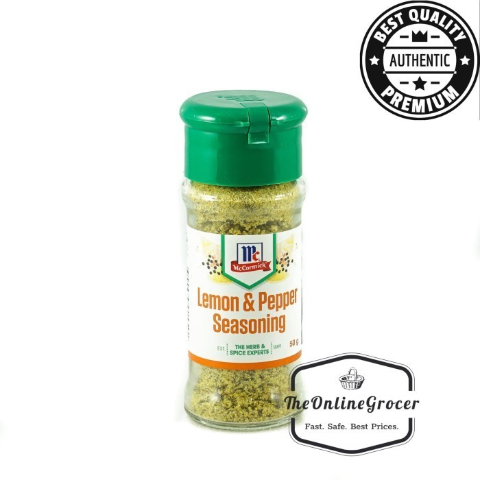 

*Best Promo*~ sukron_86 McCormick Lemon & Pepper Seasoning/Bumbu Lemon dan Merica 50g