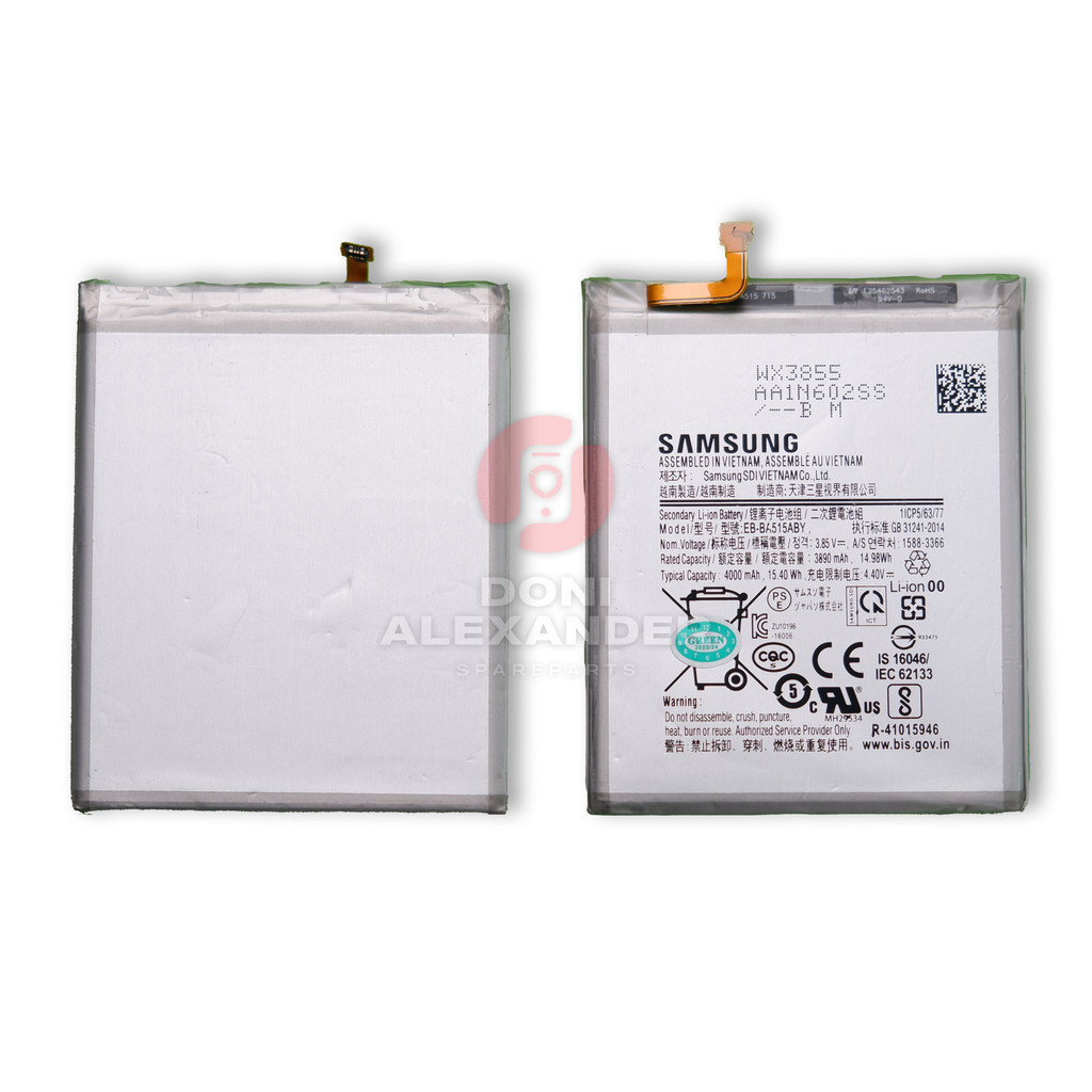 Stok Baru BATERAI BATRE SAMSUNG GALAXY A51 A515 BA51ABY ORIGINAL