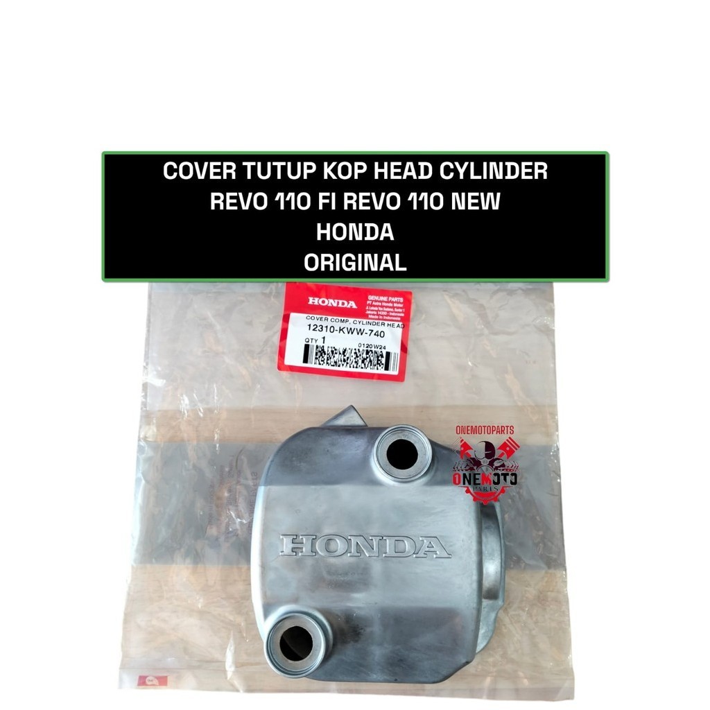 COVER TUTUP KOP HEAD CYLINDER REVO 110 FI REVO 110 NEW HONDA ORIGINAL 12310-KWW-740