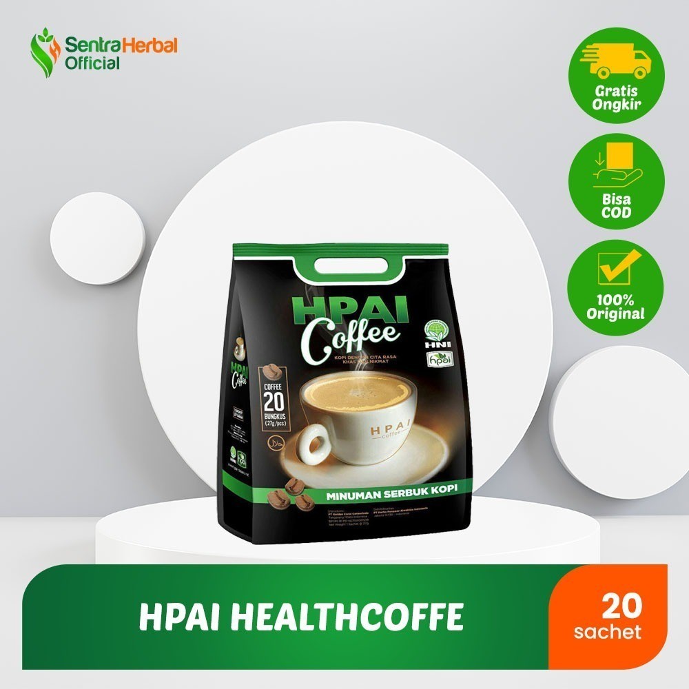 

HPAI Healt coffee HNI Isi 20 Sachet - Herbal Kopi Untuk Kesehatan.