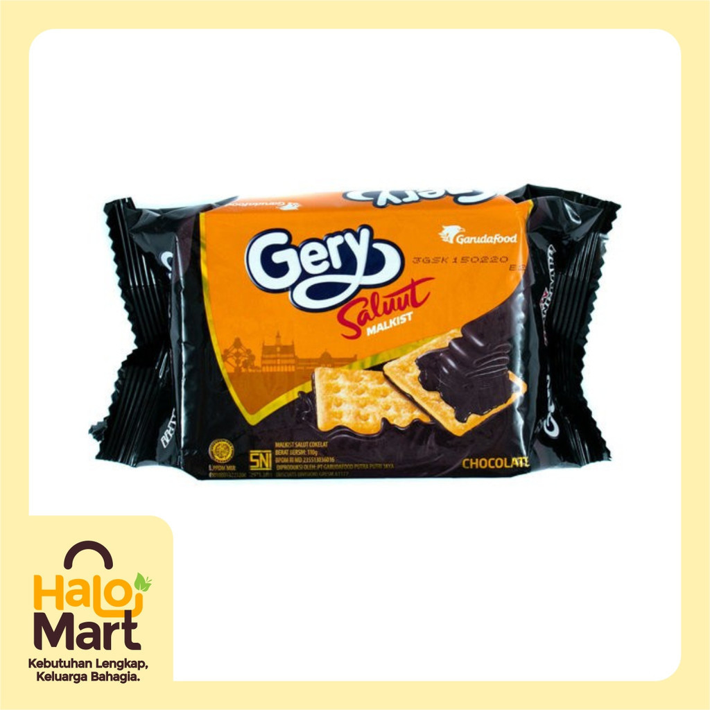 

GERY SALUUT MALKIST COKLAT FAM PACK 110 g