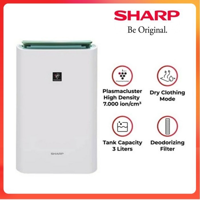 Dehumidifier Sharp DW-E16FA-W - Pengering Udara dan Pakaian