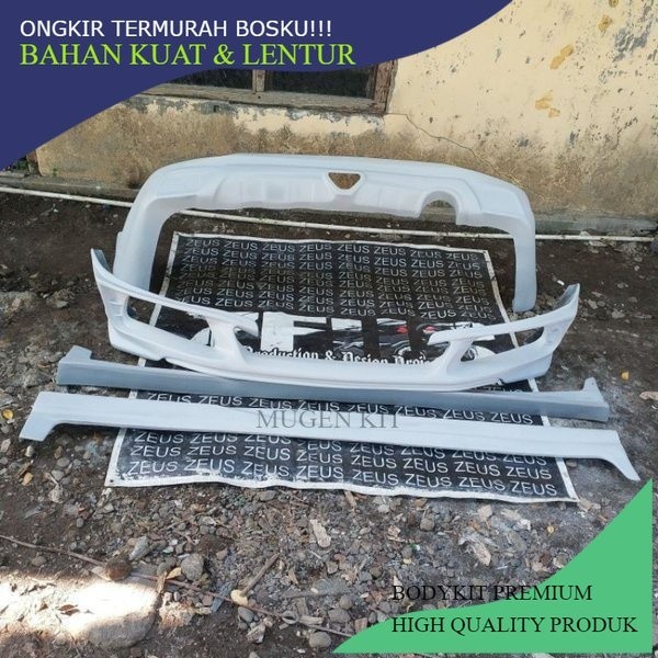 AKSESORIS BEMPER MOBIL  Bodykit HONDA MOBILIO MUGEN Ver1 Tipe E Dan S Kualitas Grade A Kuat-tebal-Le