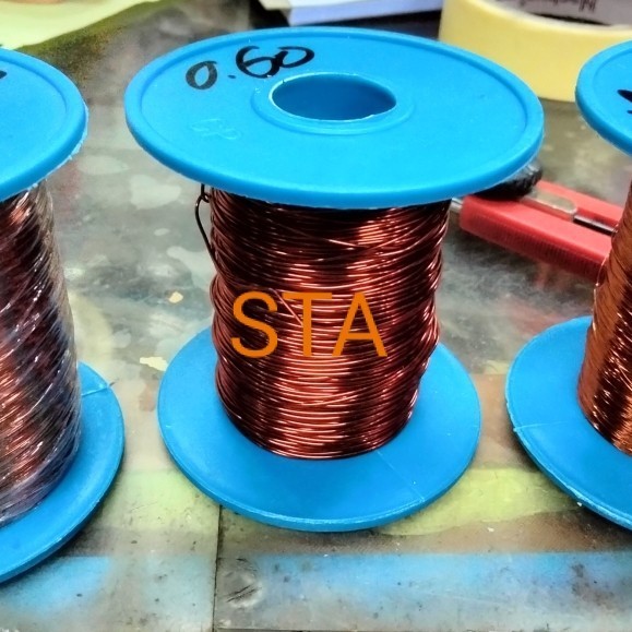 kawat tembaga email 0,35mm x 500 gram