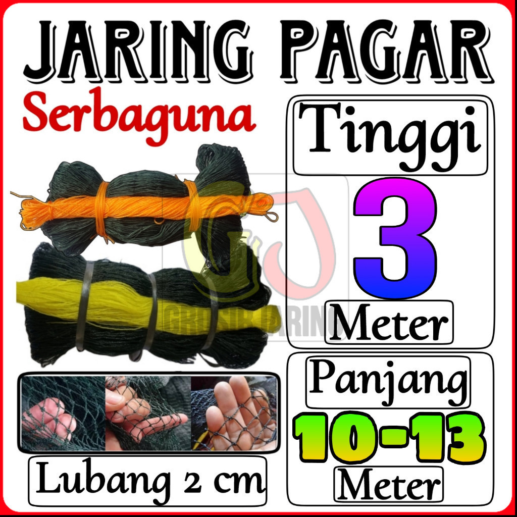 Jaring Ayam Lubang 2 cm Lebar 3 Meter Jaring Pagar Ayam Jaring Kandang Ayam