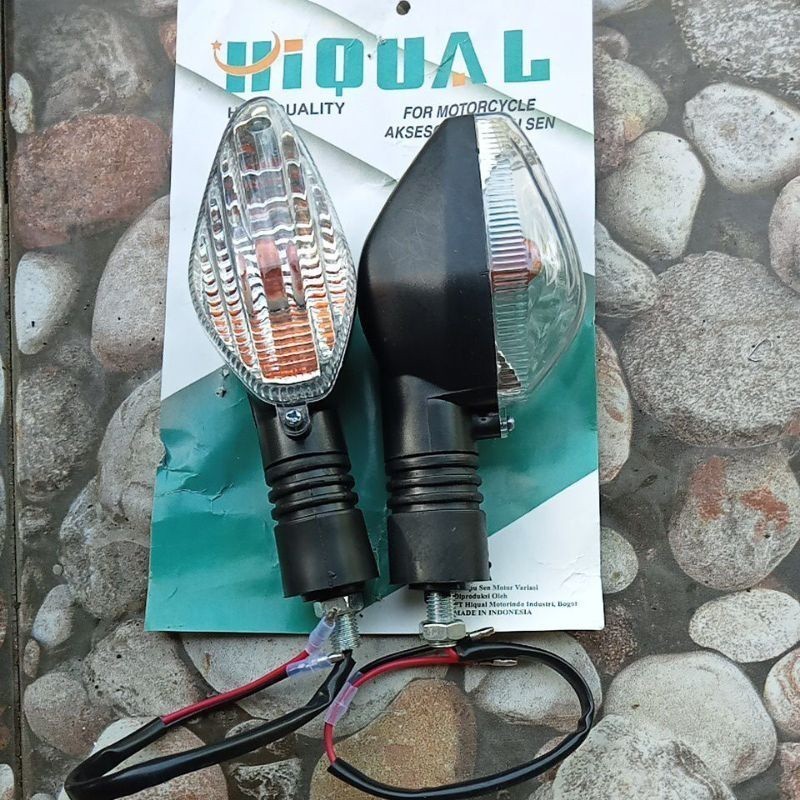 LAMPU SEN MODEL STANDAR MEGAPRO NEW SEIN MEGA PRO BARU HIQUAL VARIASI PART MOTOR
